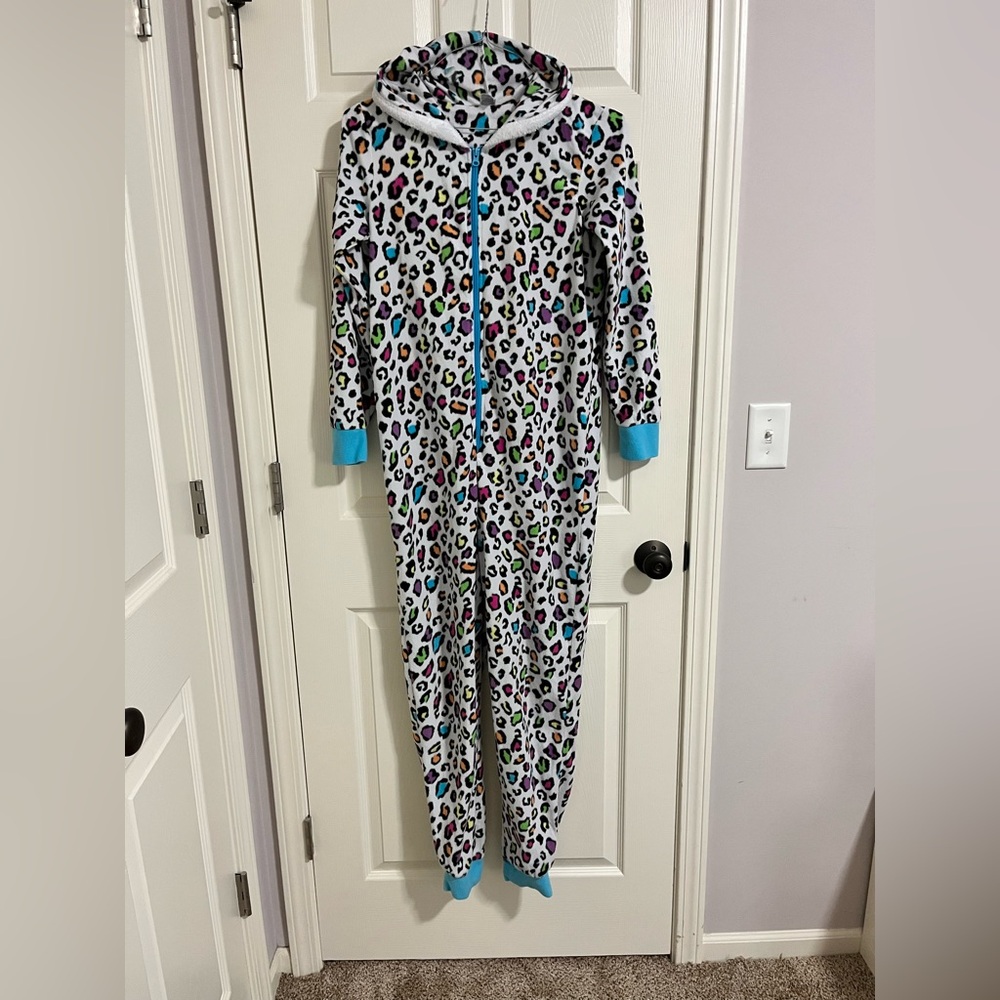 Colorful Leopard Print Onesie